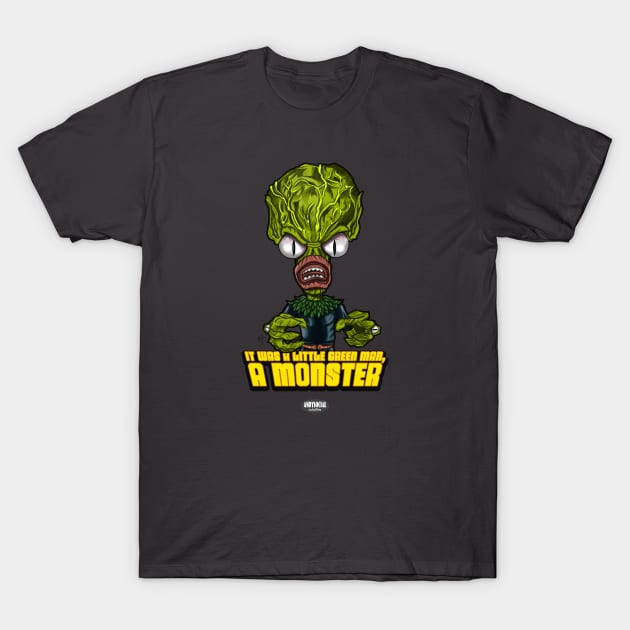 Saucer Man T-Shirt by AndysocialIndustries